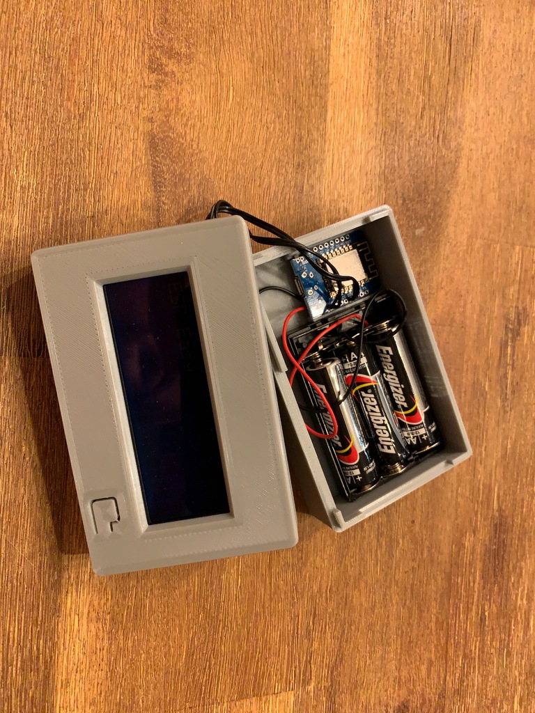 Housing for Homematic DIY Status Display LCD2004 by Chris vK Download