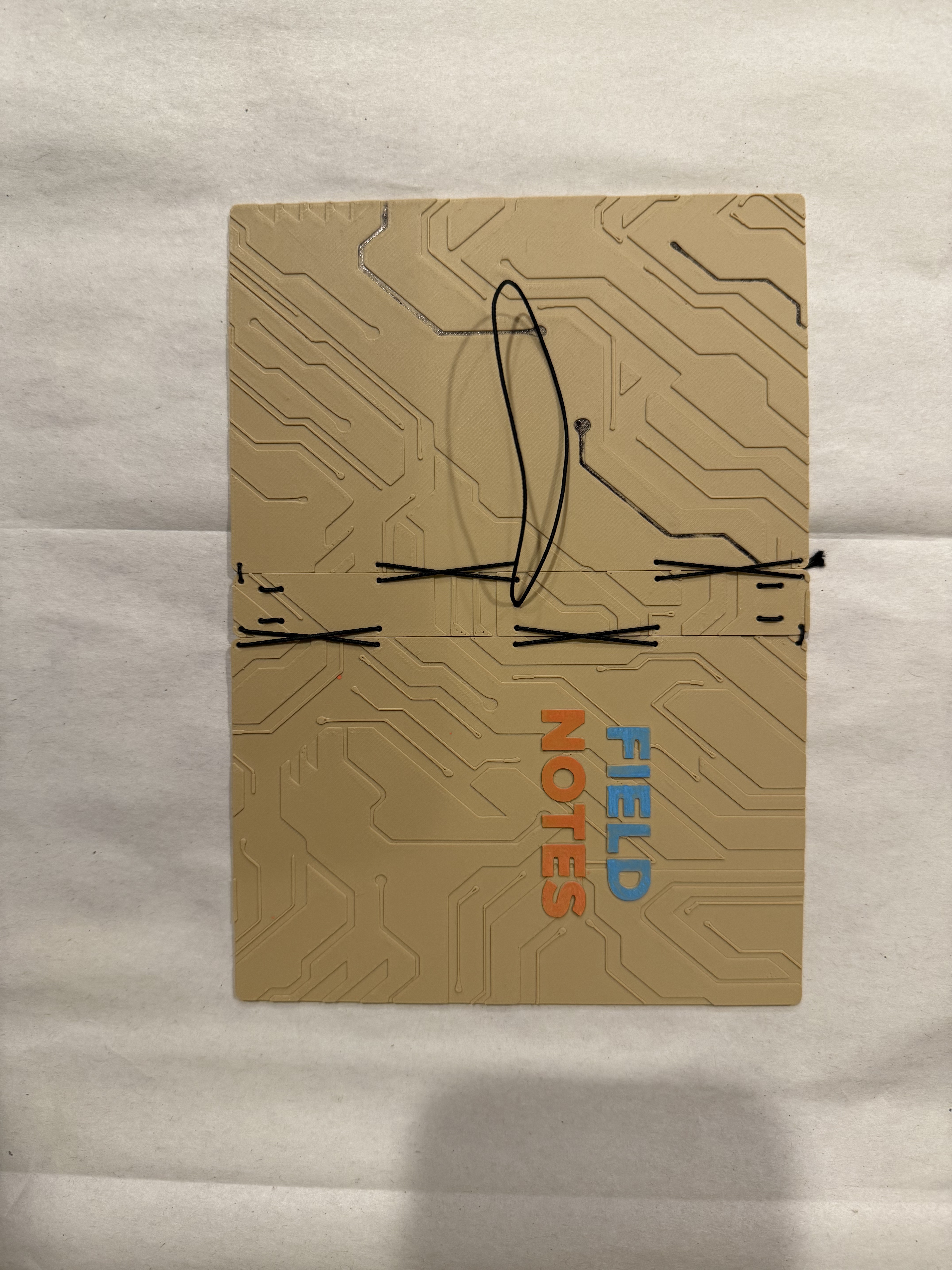 Miniatura 6 do modelo 3D Notebook/Field Notes Bifold Cover
