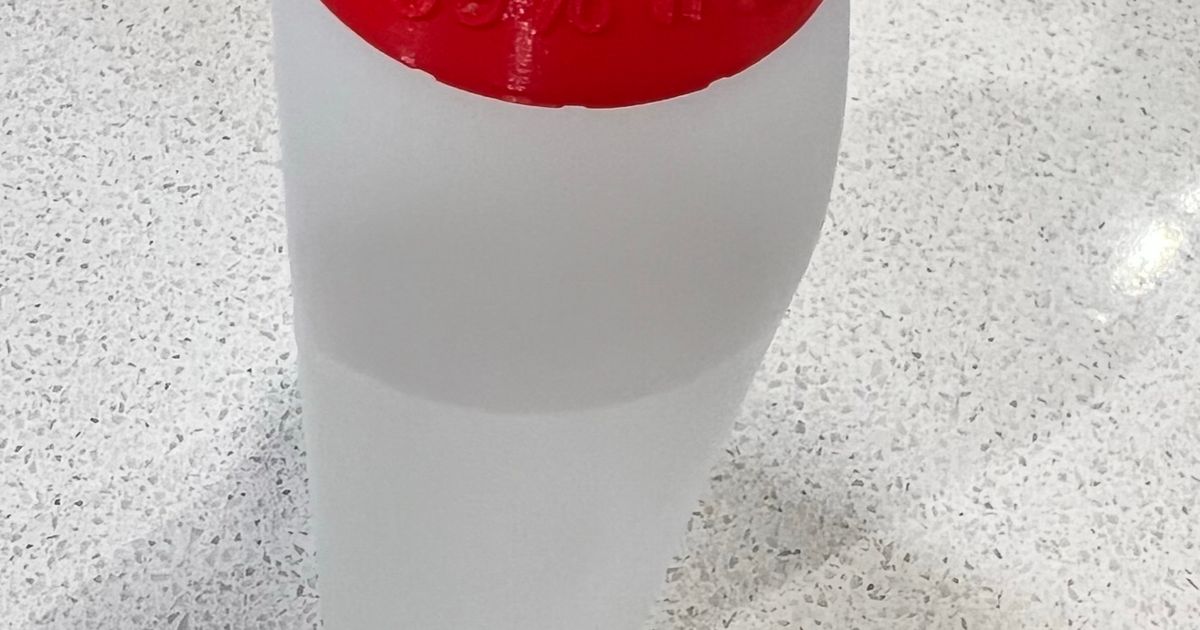 Spray Bottle Labels by Harvinator Download free STL model