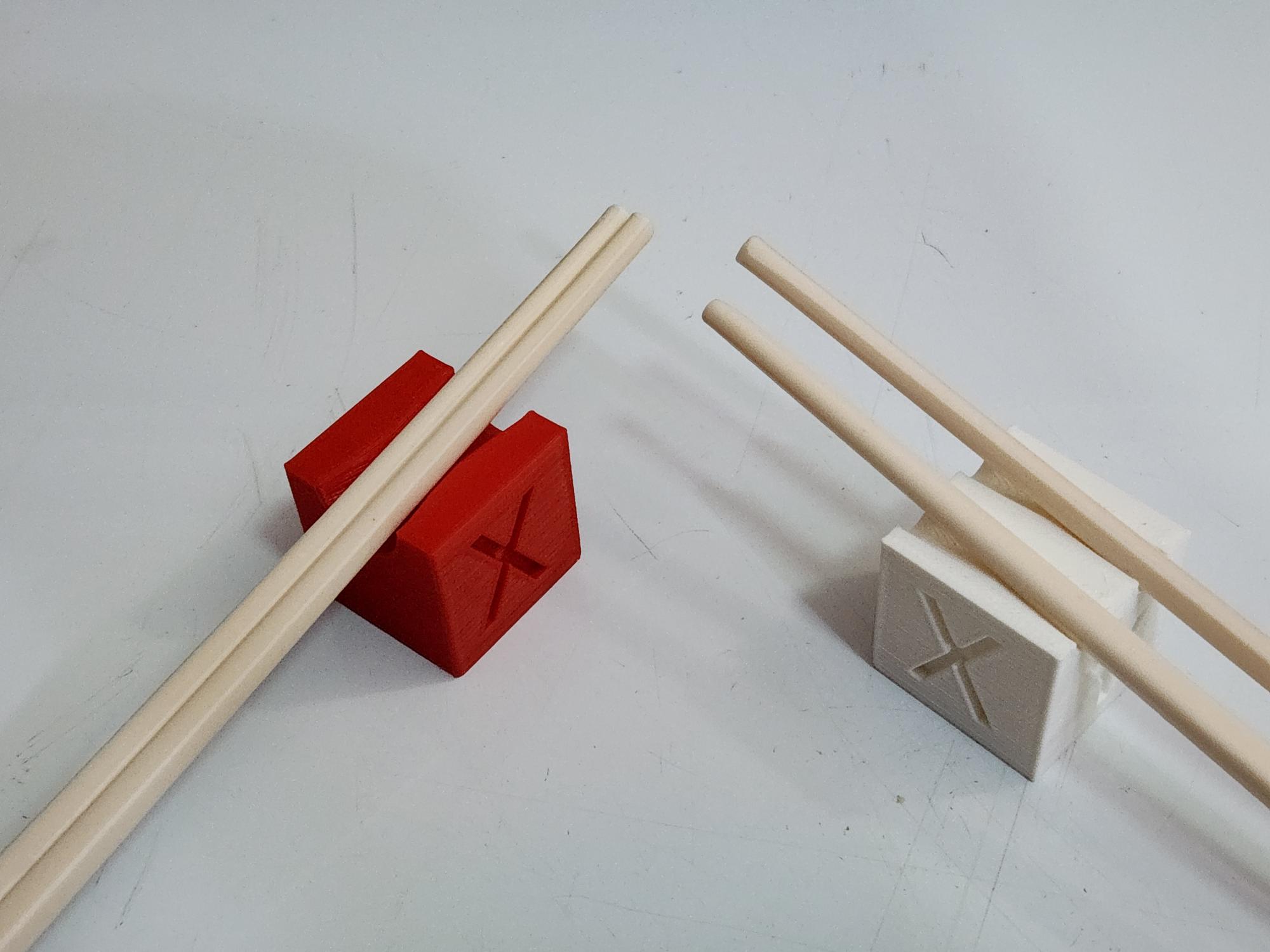 XYZ Cube Chopsticks Holder by Greggo Download free STL model
