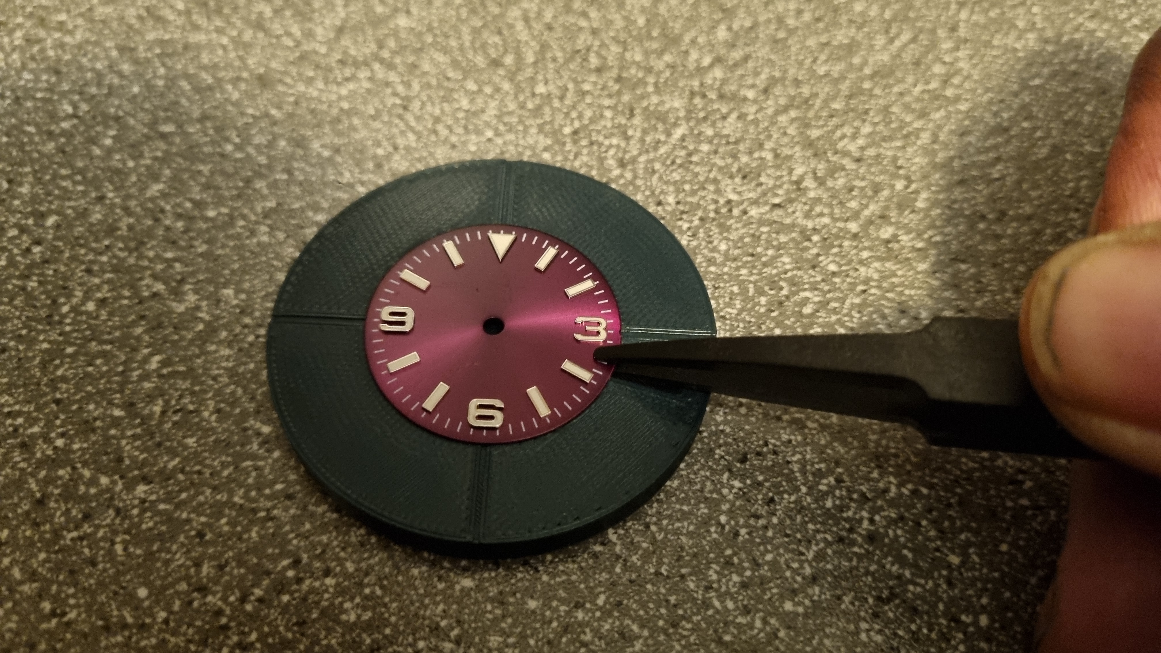 Seiko watch dial holder
