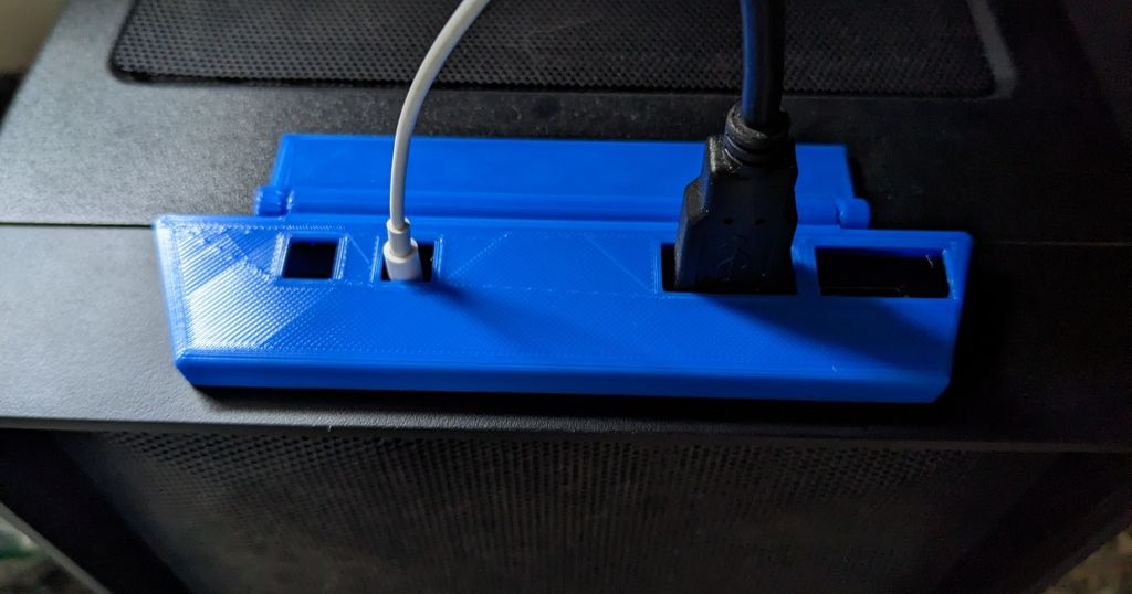 Meshify C Power Buttons Guards by JaredIsCoding Download free STL