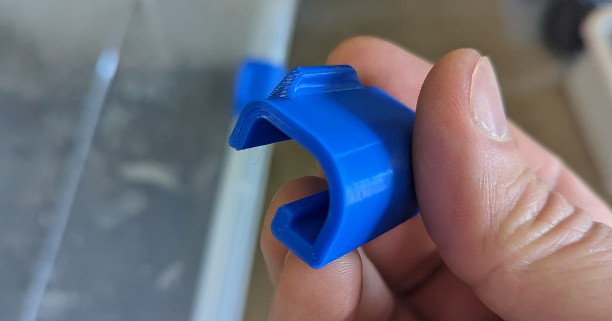 Ikea Samla Bin Lid Clip by Bob Download free STL model