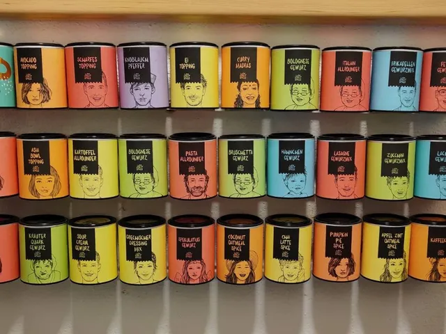 Just Spices floating shelf