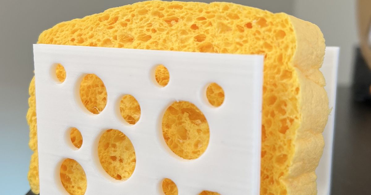 Sponge Holder By Lanwanman Download Free STL Model Printables sponge-holder-by-lanwanman-download-free-stl-model-printables
