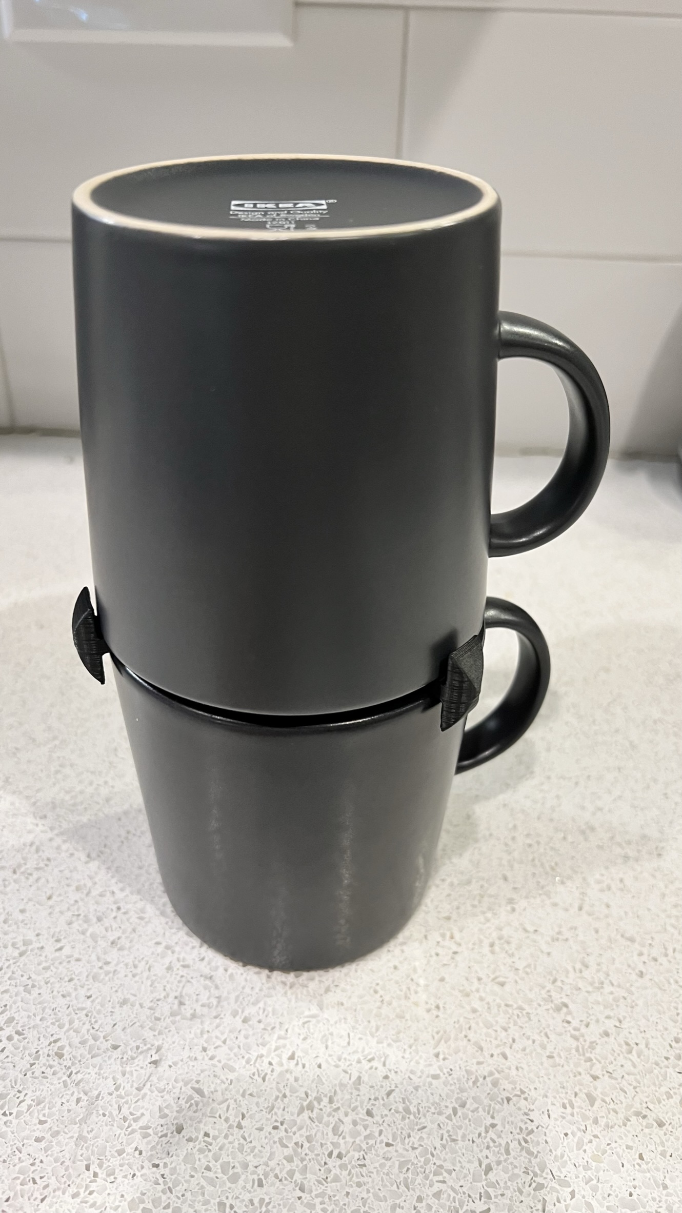 Miniatura 7 do modelo 3D Coffee / Expresso Mug Stackers