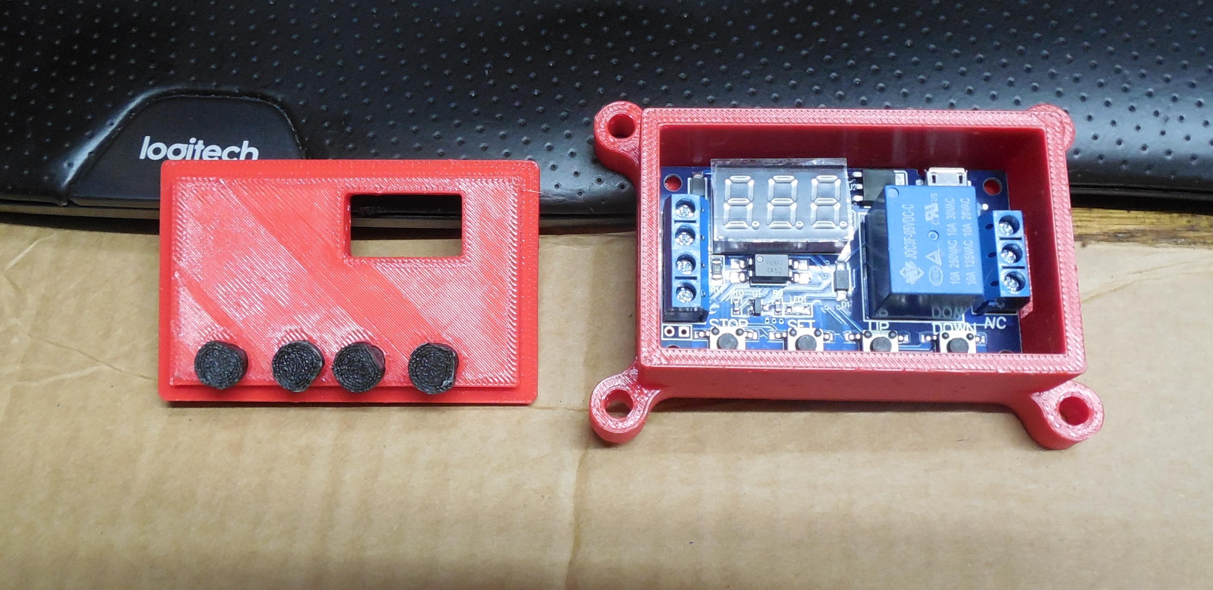 Miniatura 2 do modelo 3D Temperature and Timer Module boxes