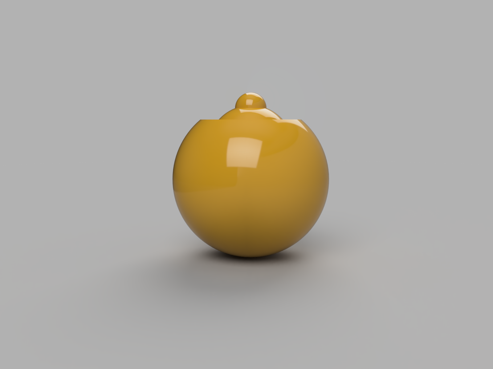 Cat Toy sphere on spring by PBer Download free STL model