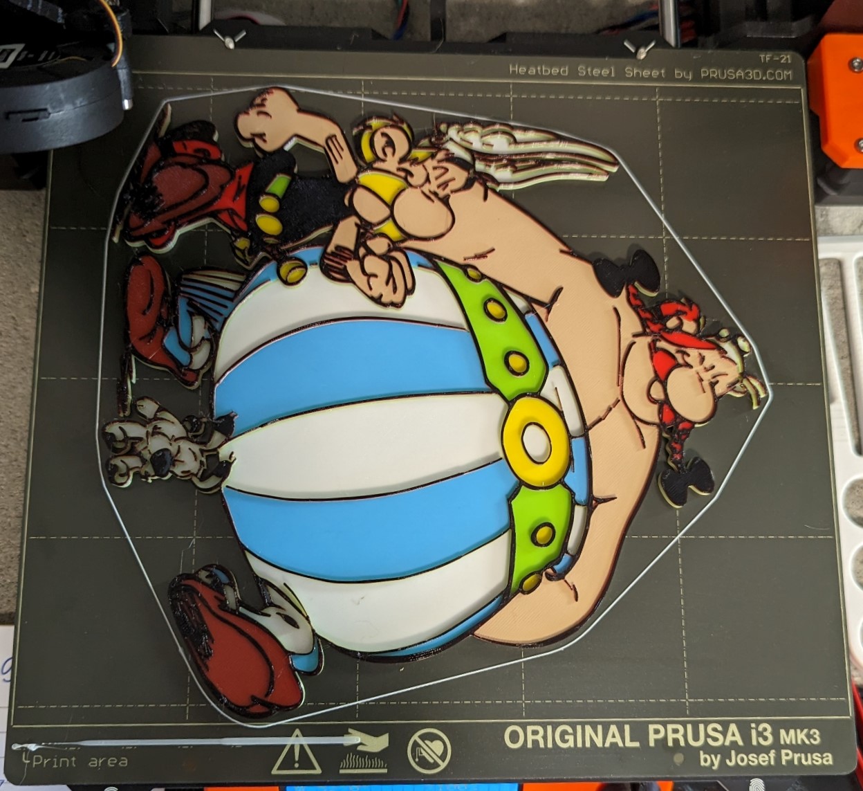 Miniatura 2 do modelo 3D Asterix & Obelix