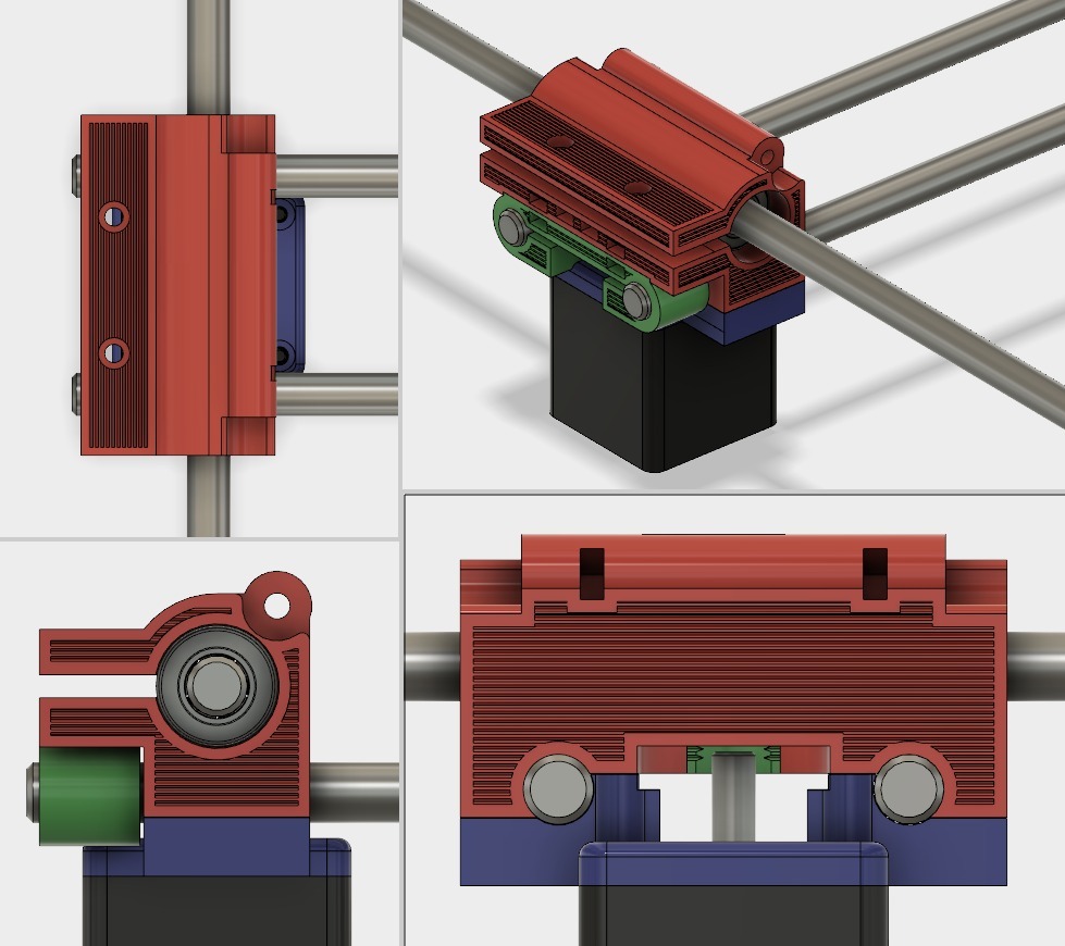 Brad's Compatible Carriage v2 by Brad Shannon Download free STL model