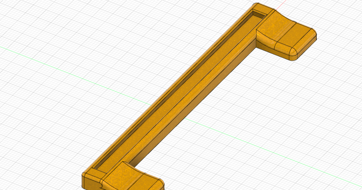 Holder for lithophane 100mm/5mm by fotonoska | Download free STL model ...