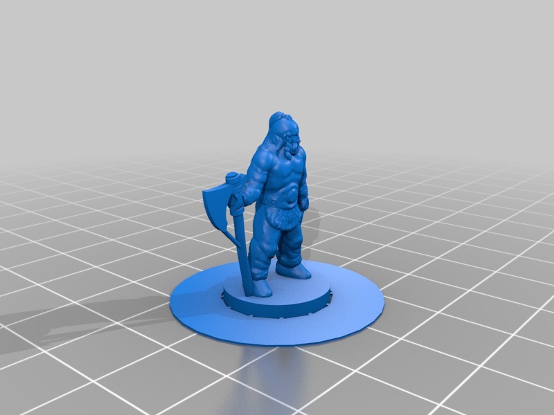 Berserker supported, printable