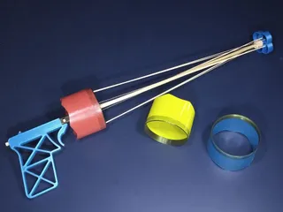 Gyro Ring Glider and Launcher
