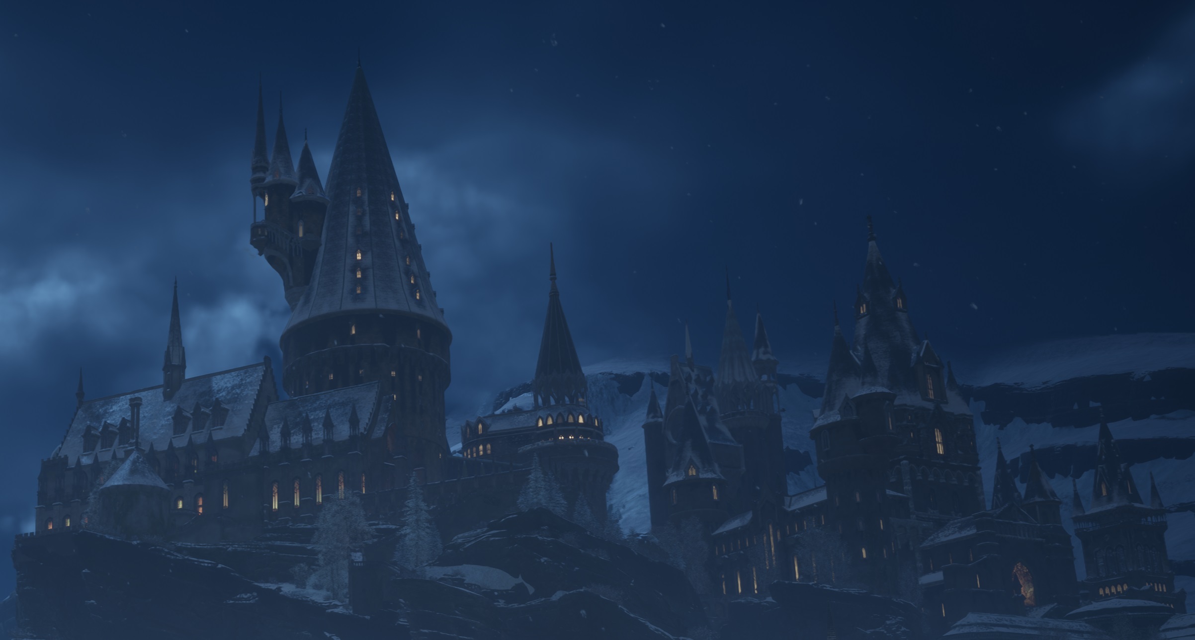 Hogwarts castle (school of wizarding) representation piece by DJwasilCZ ...