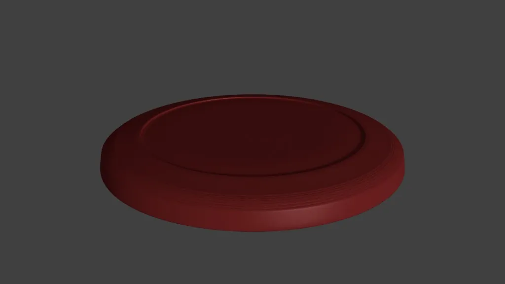 Flying Disc (Frisbee) by Books | Download free STL model | Printables.com