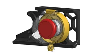 Voron 2.4 (300mm) Front Skirt E-Stop button