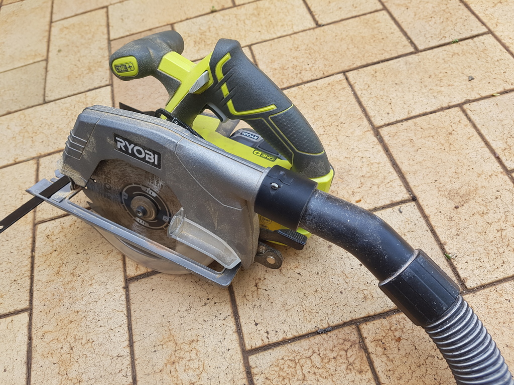 Ryobi circular saw dust collection sale