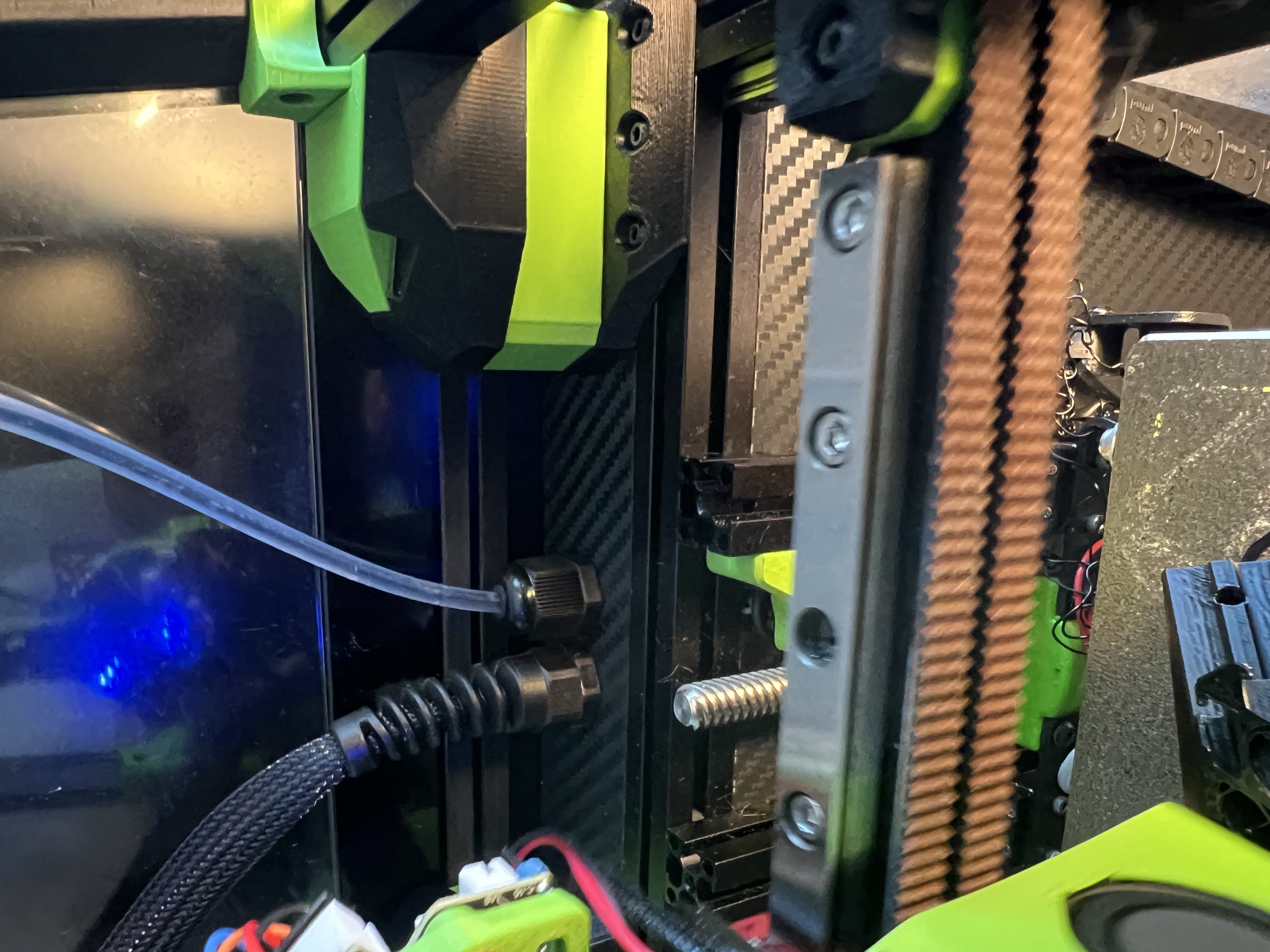 Voron V0 Motor Panel with 2x PG7 Mount
