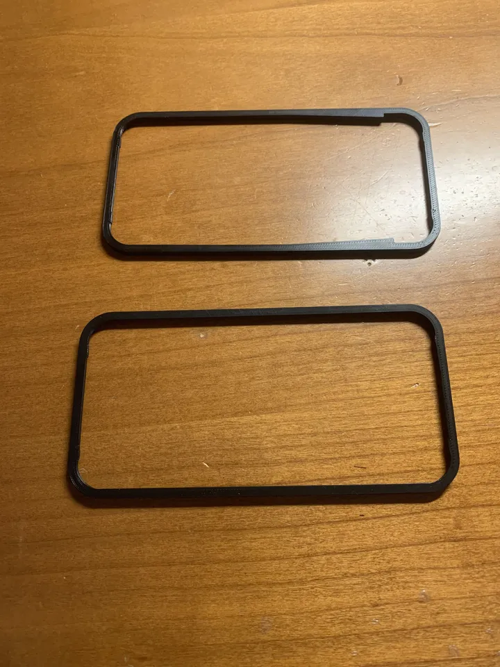 iPhone 12 13 14 Pro Tempered Glass Template Guide by Rox97 | Download free  STL model | Printables.com