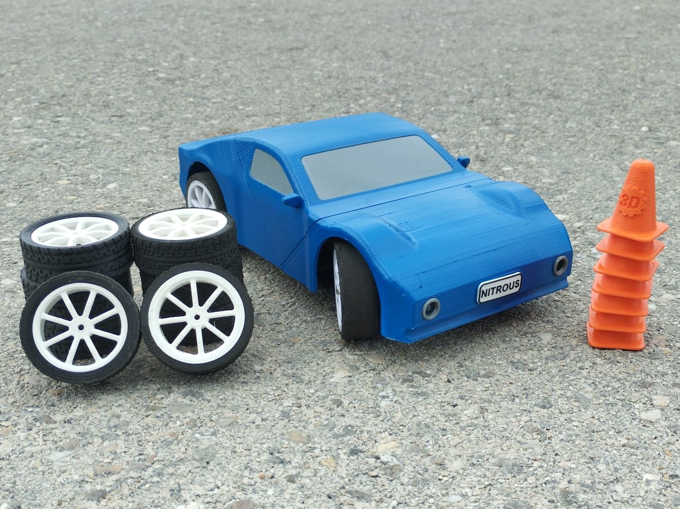 NITROUS - 3D Printed RC Car