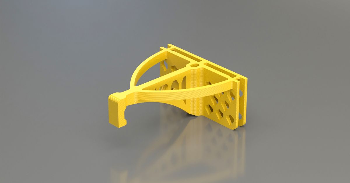 Radiator Extension + Hook by Chya Download free STL model