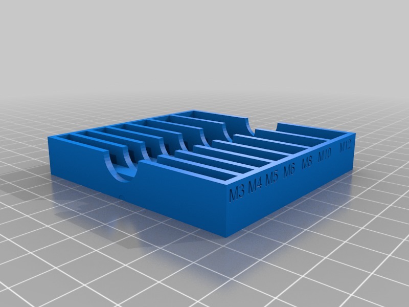 Thread Tap Tray by ZDeanzo Download free STL model