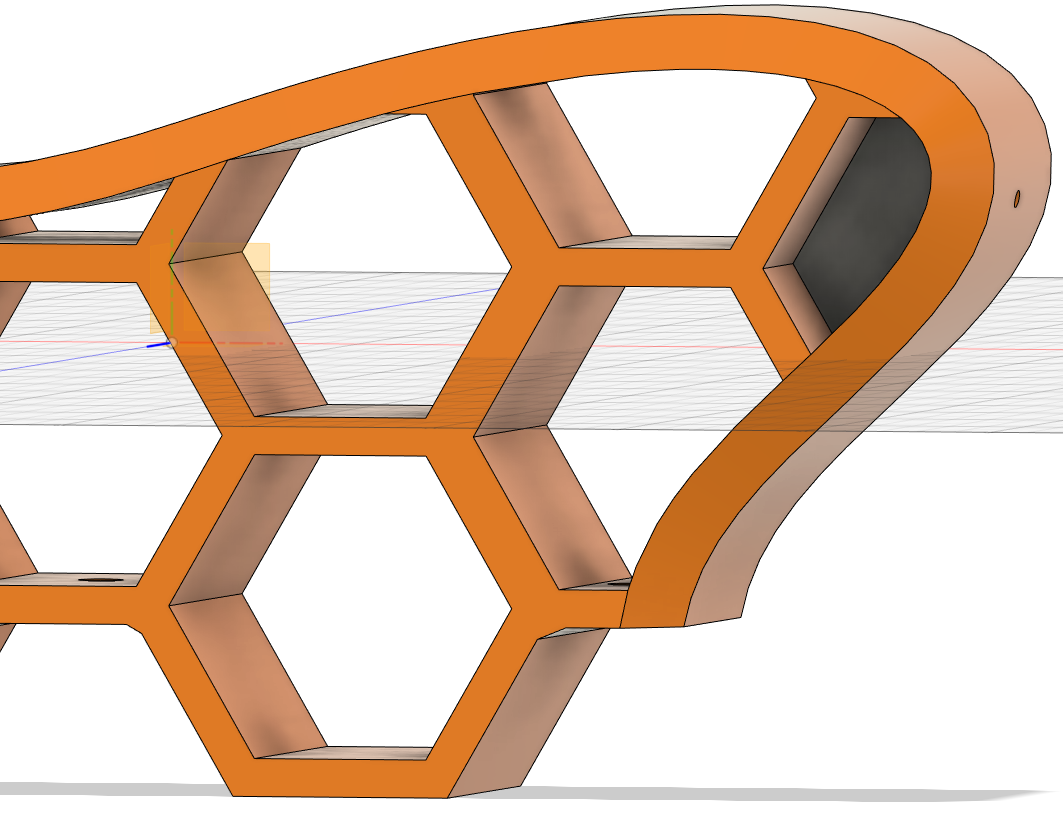Prusacaster Hexagons w/Strap Mount Holes