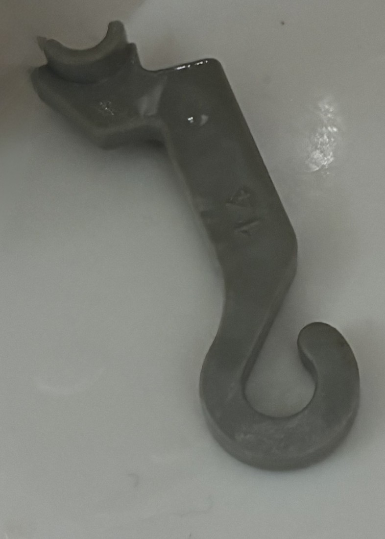 SIAMP Concealed Cistern Flush Lever - Rocker Arm Replacement (WC Spare Part) image 3
