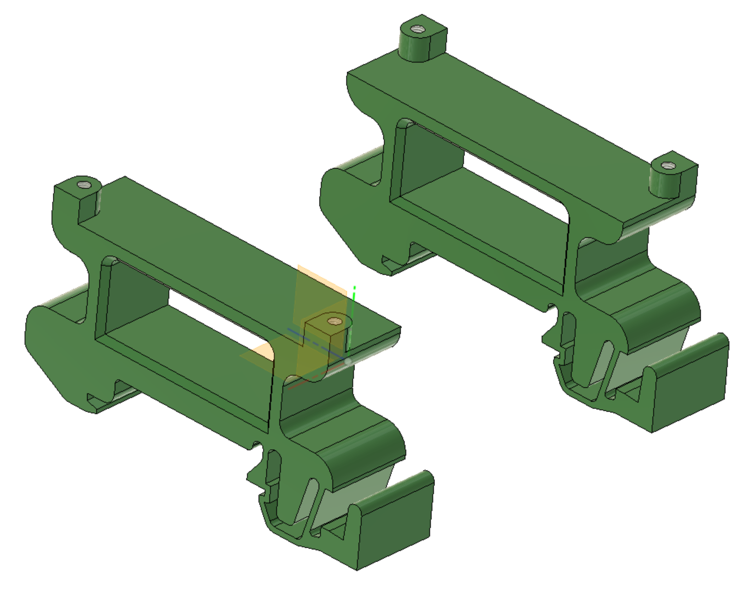 Raspberry pi and sabrent ssd din mount by bonkerz download free stl
