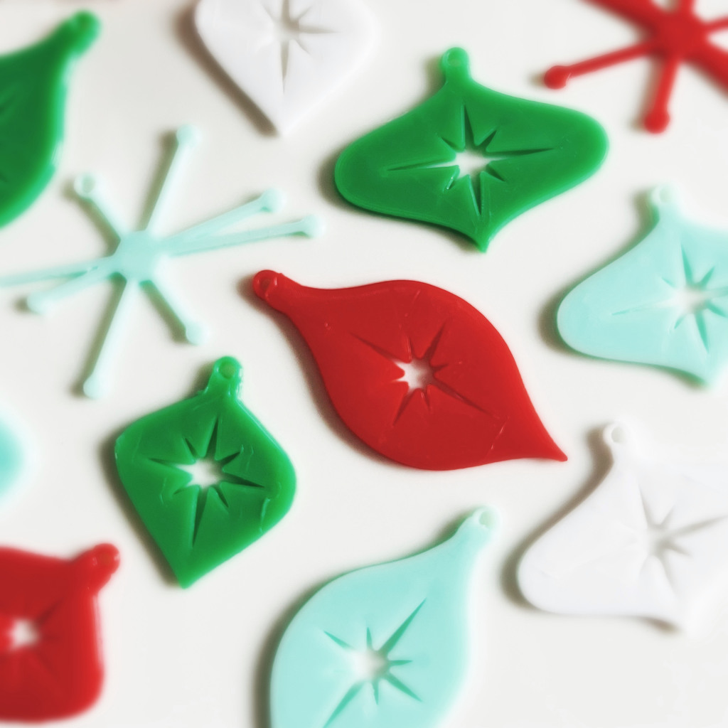 MidCentury Modern Christmas Ornaments Part II by dcortes Download