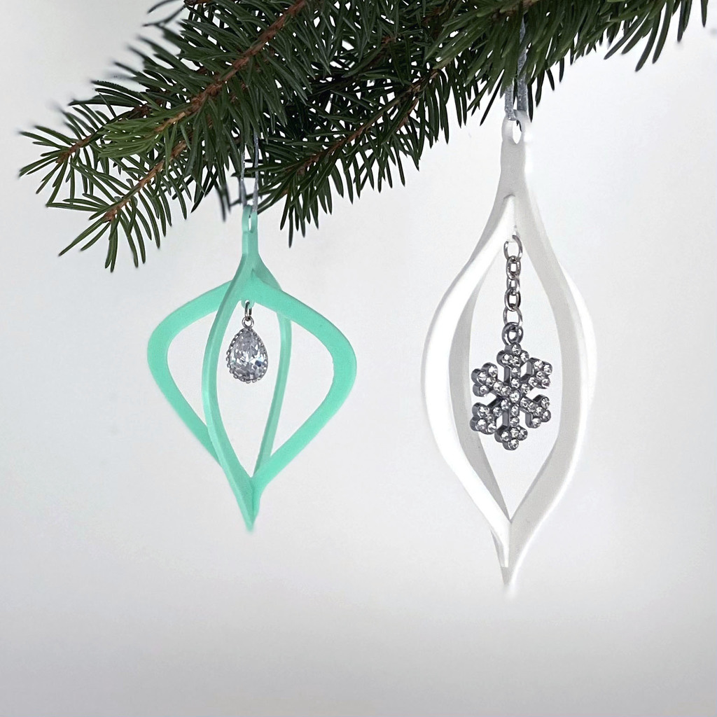 Mid-Century Modern Christmas Ornament