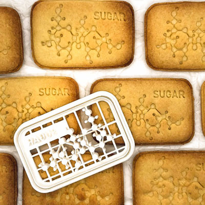 Sugar Molecule Cookie Cutter