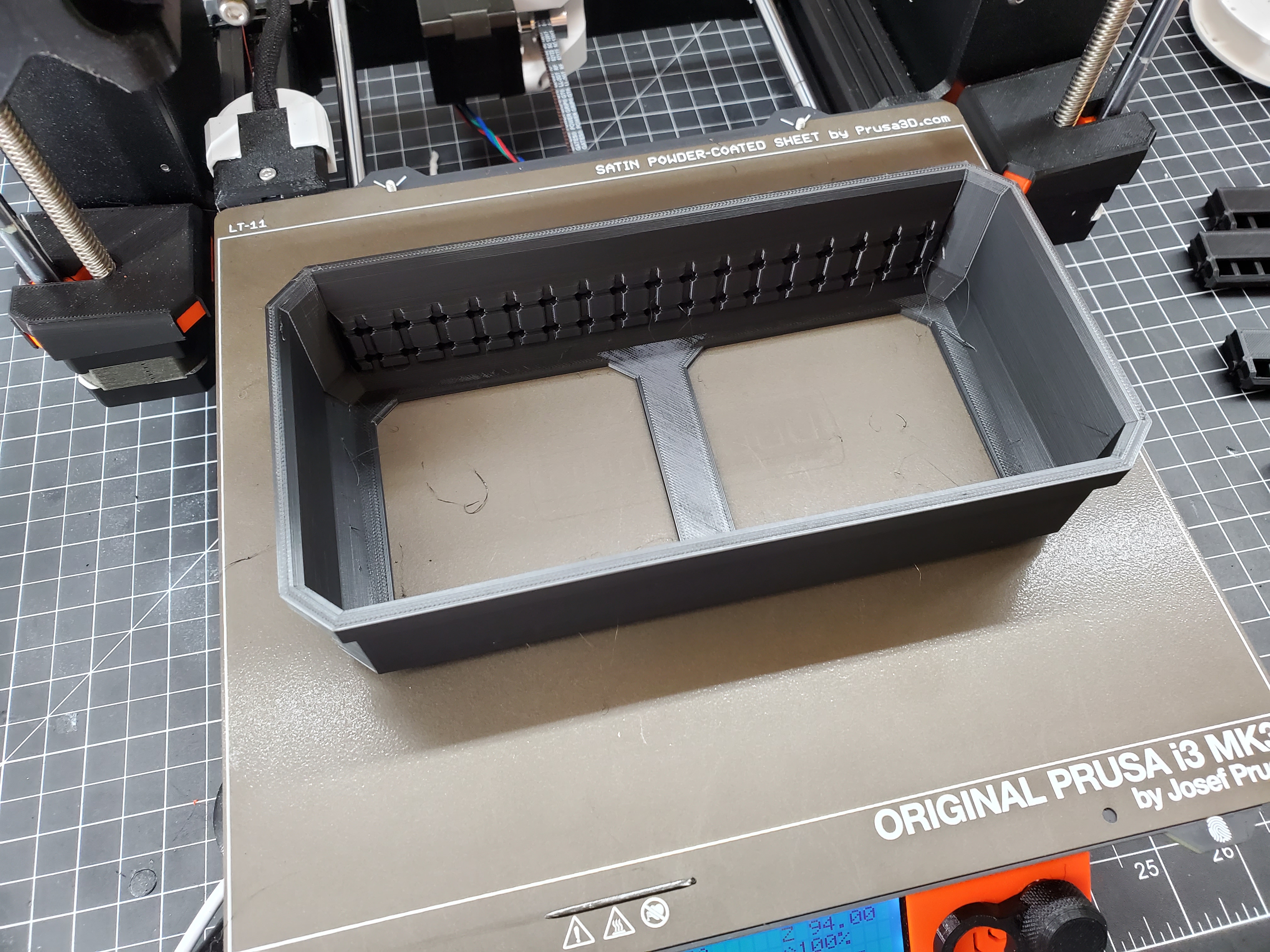 Long Milwaukee Packout Slim Bin with Cutout