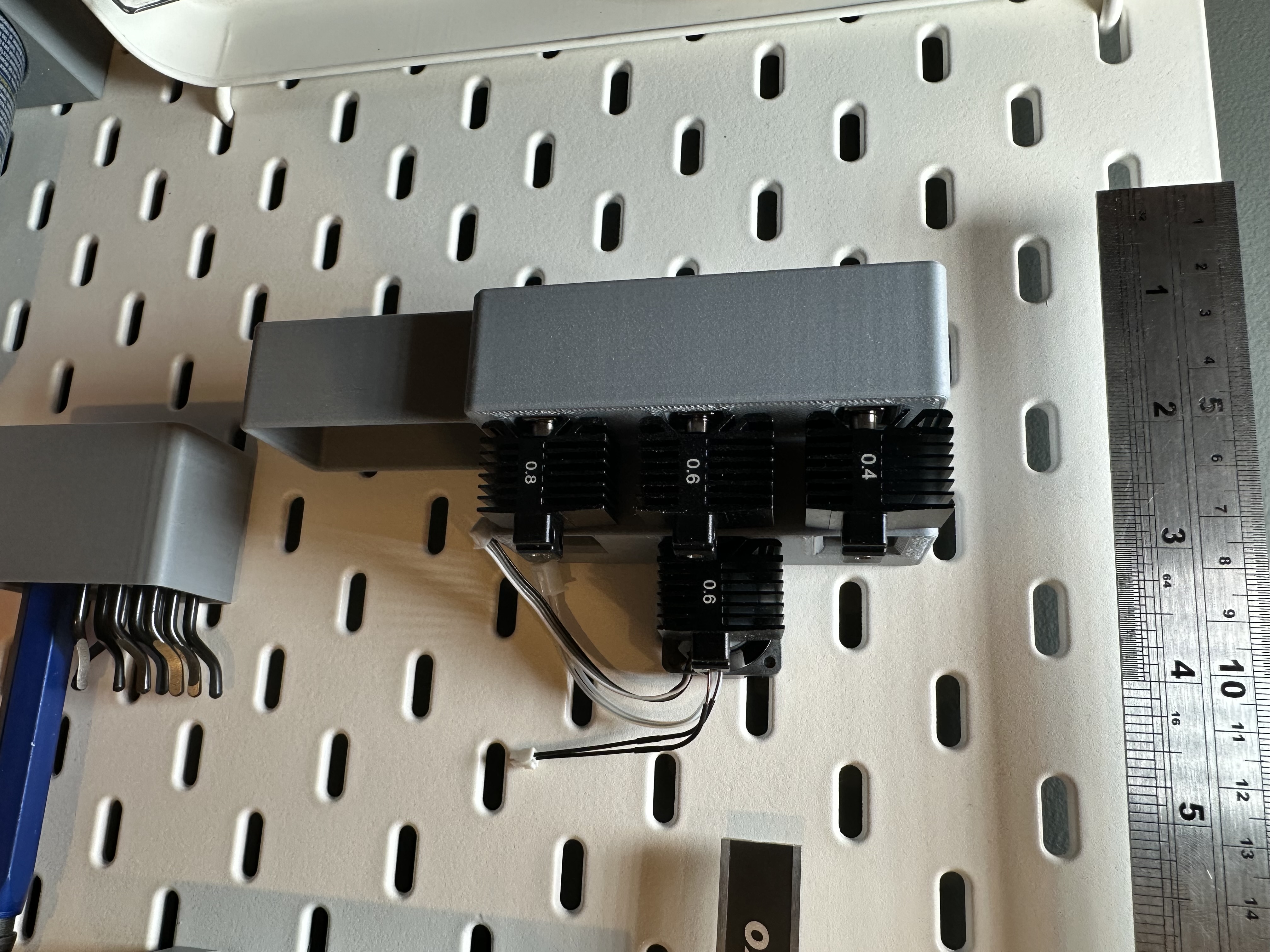 Bambu Lab X1/X1C Hotend Holder for Ikea Skadis