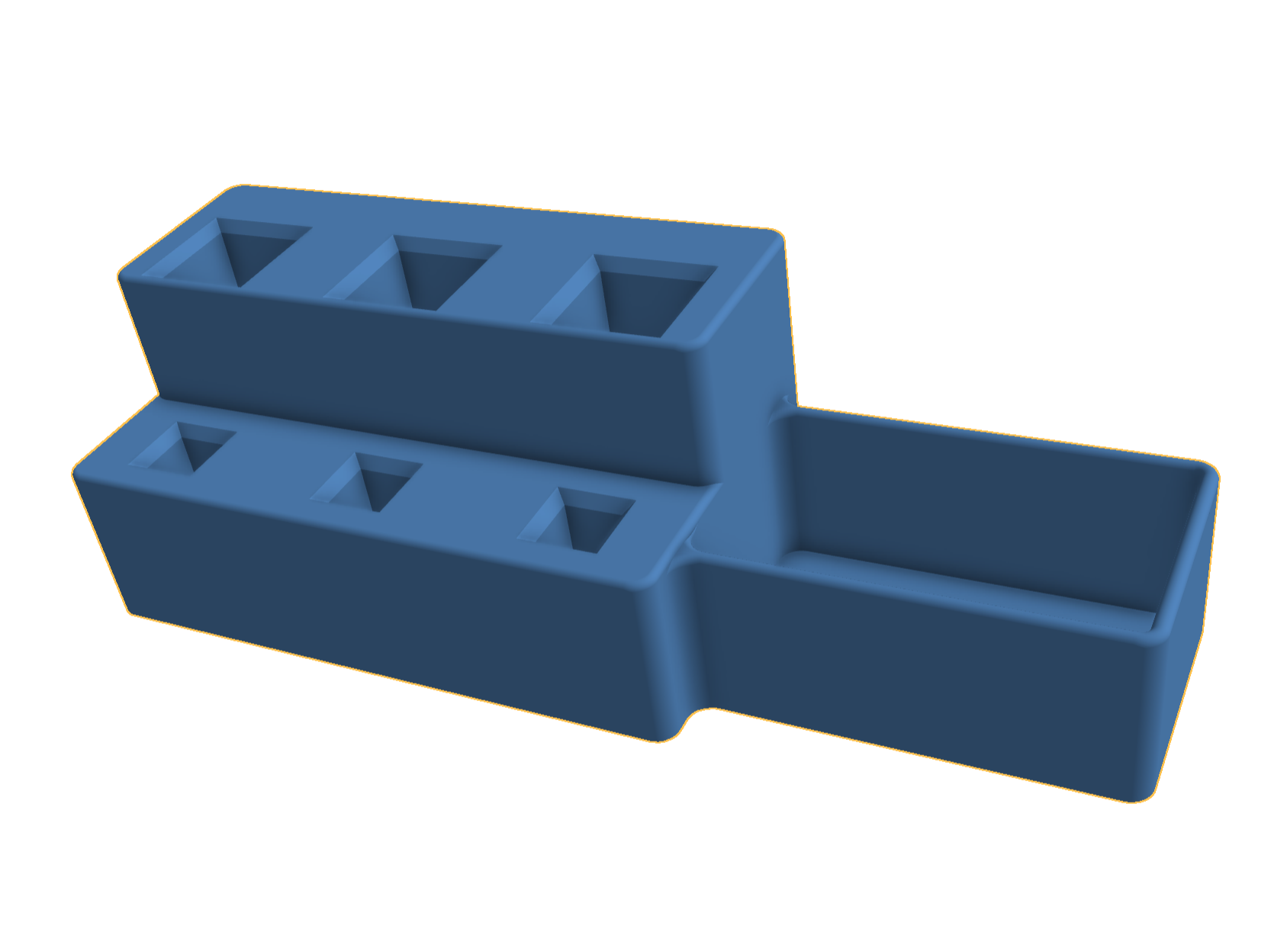 Bambu Lab X1/X1C Hotend Holder for Ikea Skadis by DavidsGotWood
