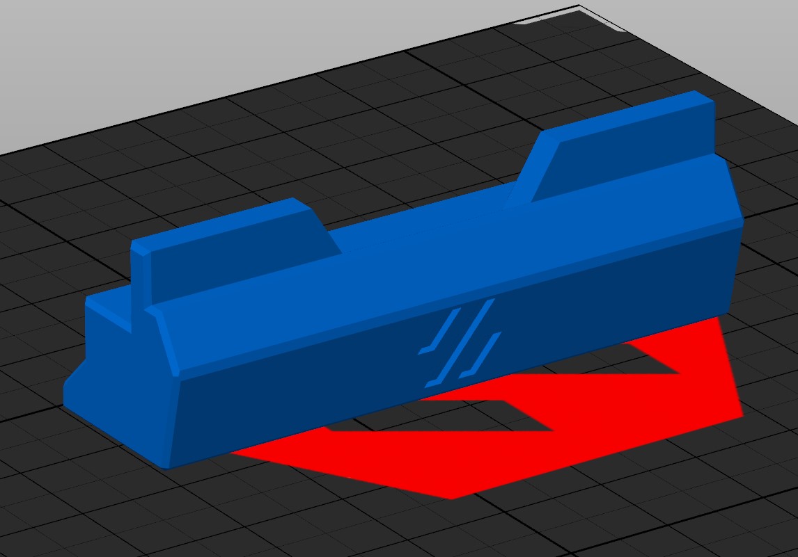 Voron V0 - V0.2 small compact handle 3mm panel