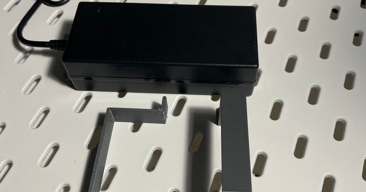 Mikrotik power adapter holder by Petrs22 Download free STL model