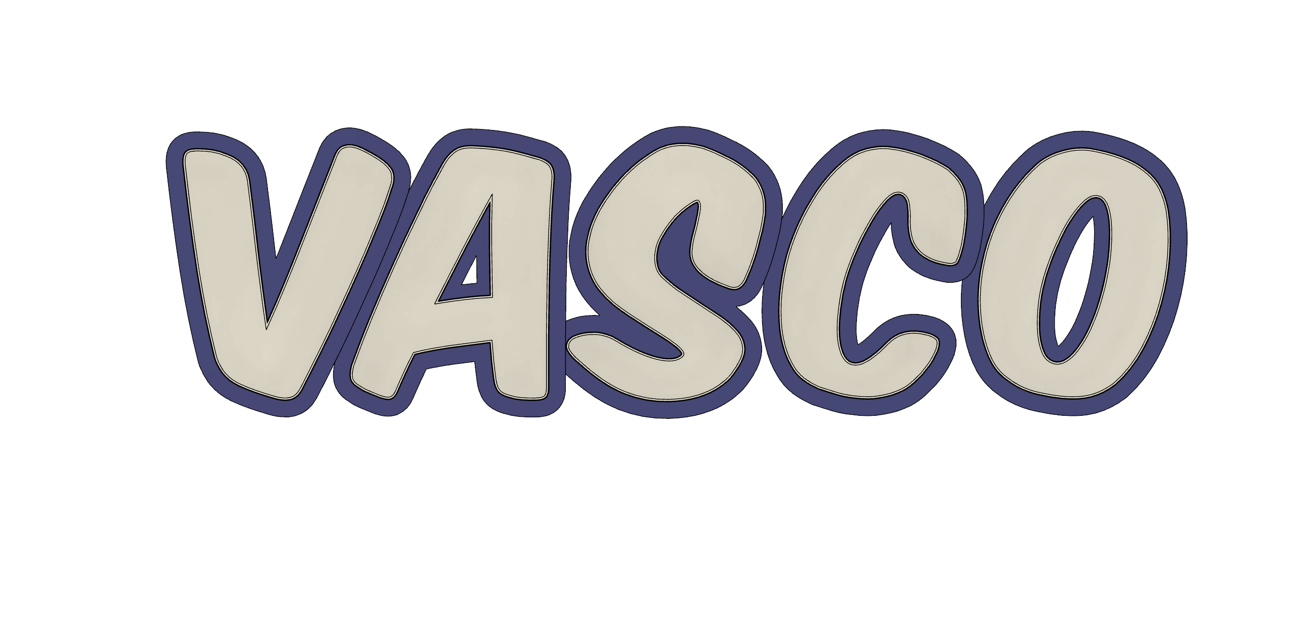 vasco nameled by dre_store_3dprint Download free STL model