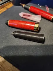 3D Printable Bolt Action Retractable Pen by Max Stier