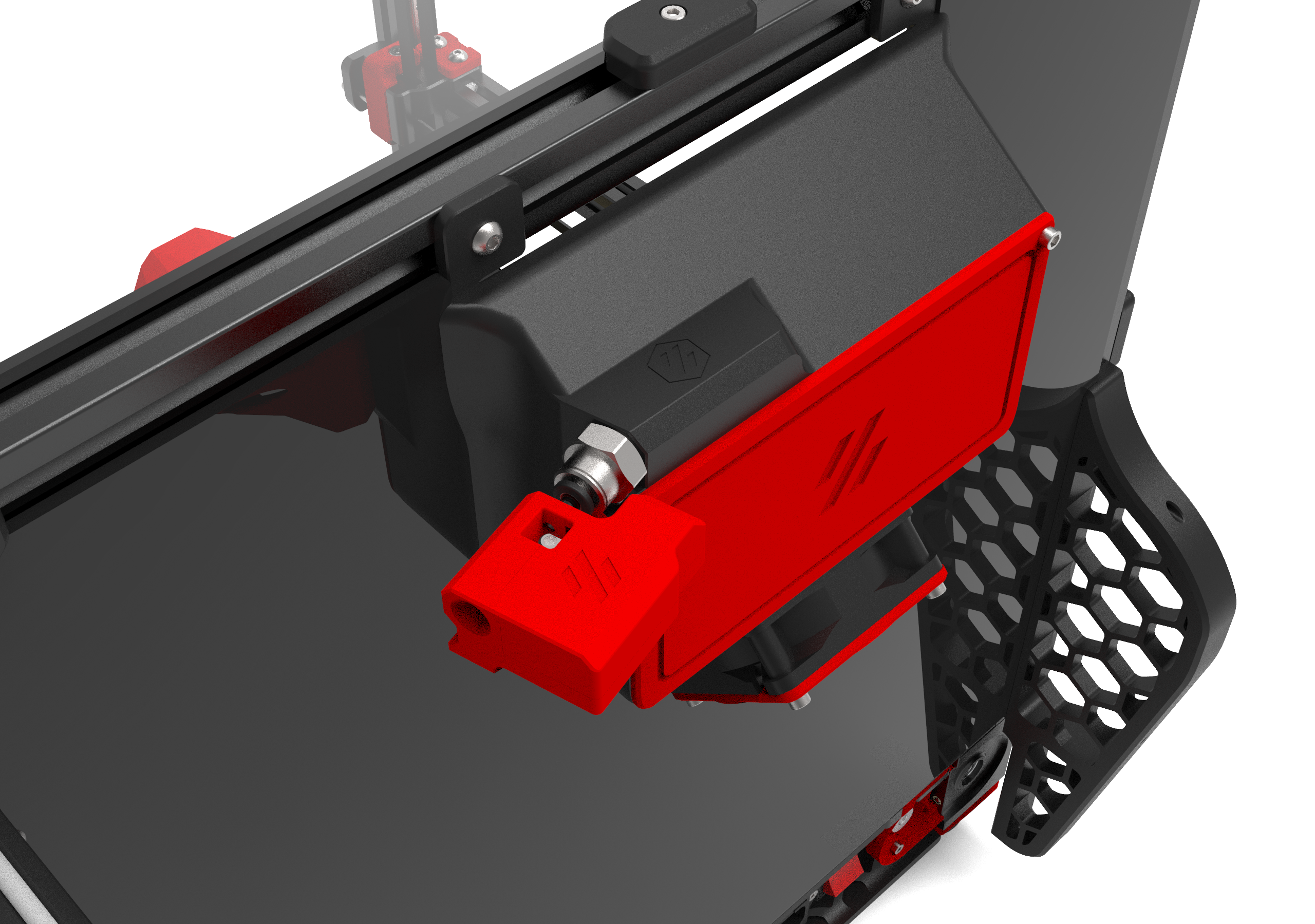 Filament Runout Sensor for Voron side entry exhaust.
