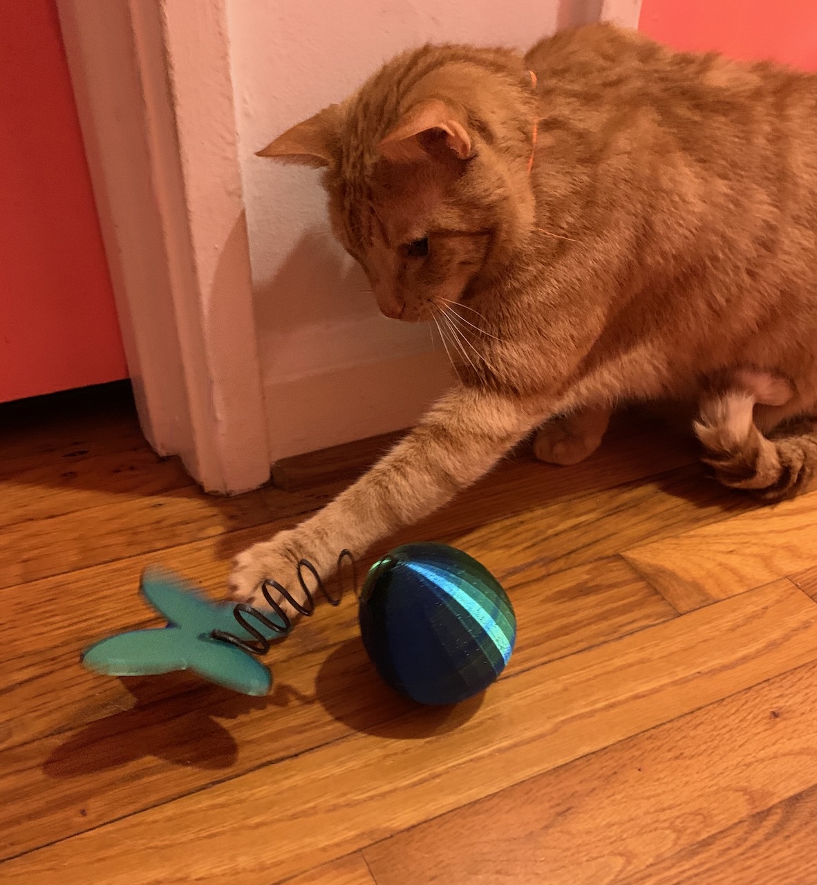 Wobbly Weeblefly Cat Toy by litlnemo Download free STL model