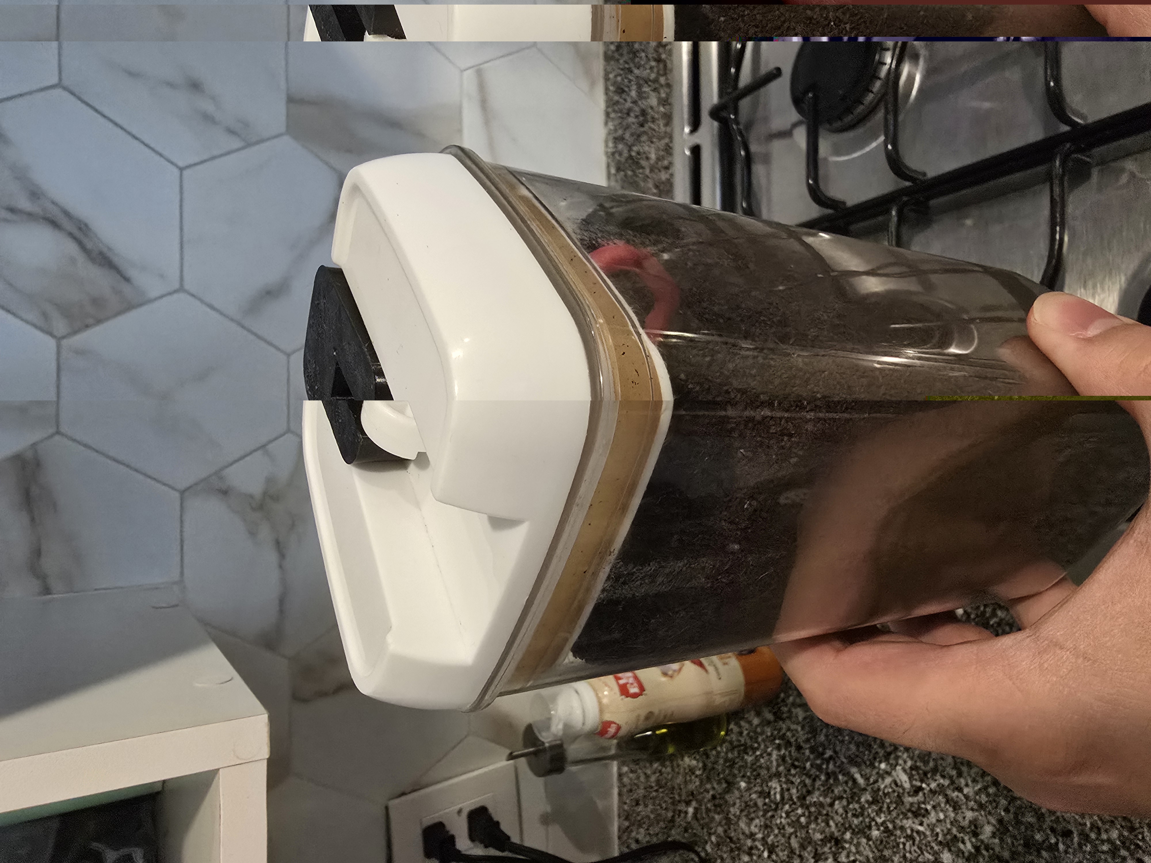 Latch for air tight food storage containers