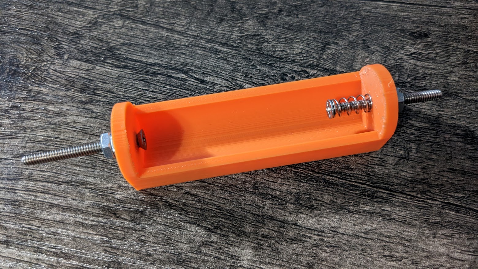 Single 18650 holder remix