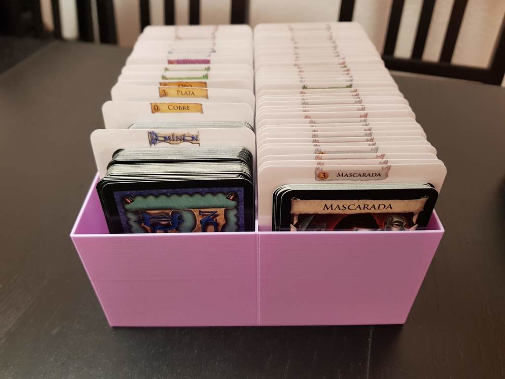 Dominion card game box for base and Intrigue by Qualith Download free