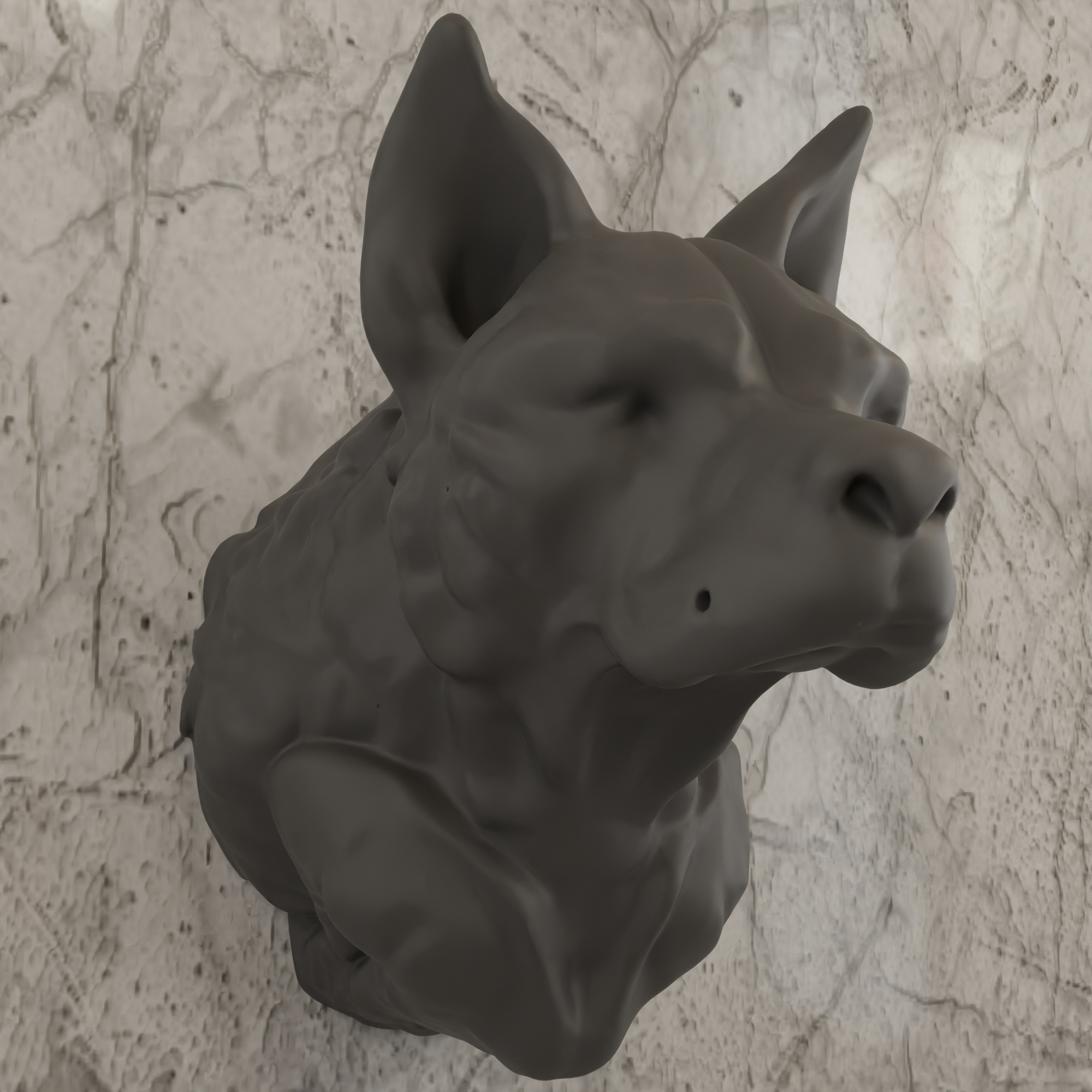 Guardian Dog – Wall-Mounted