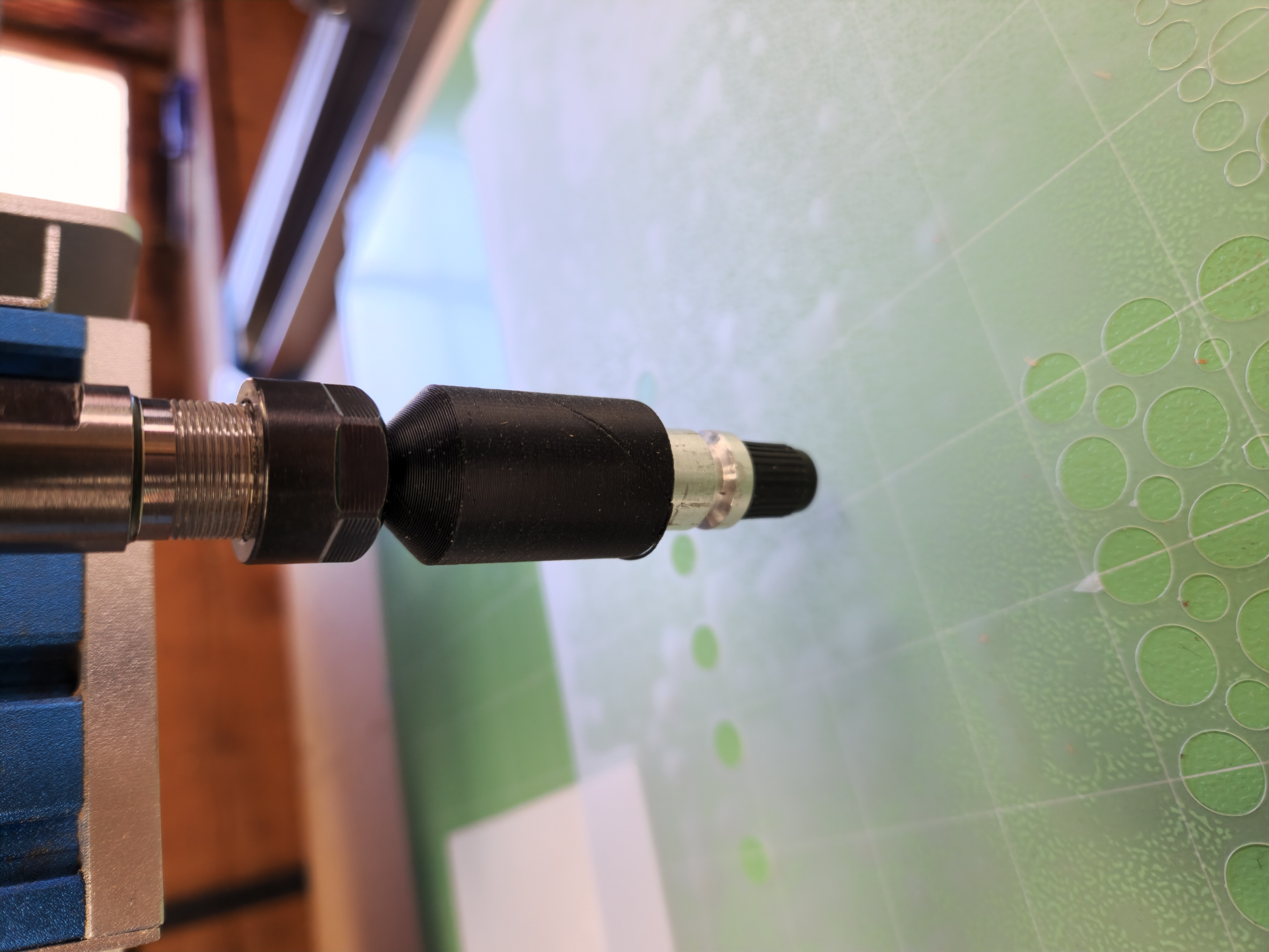 CNC Spindle Mount for CB09 dragknife