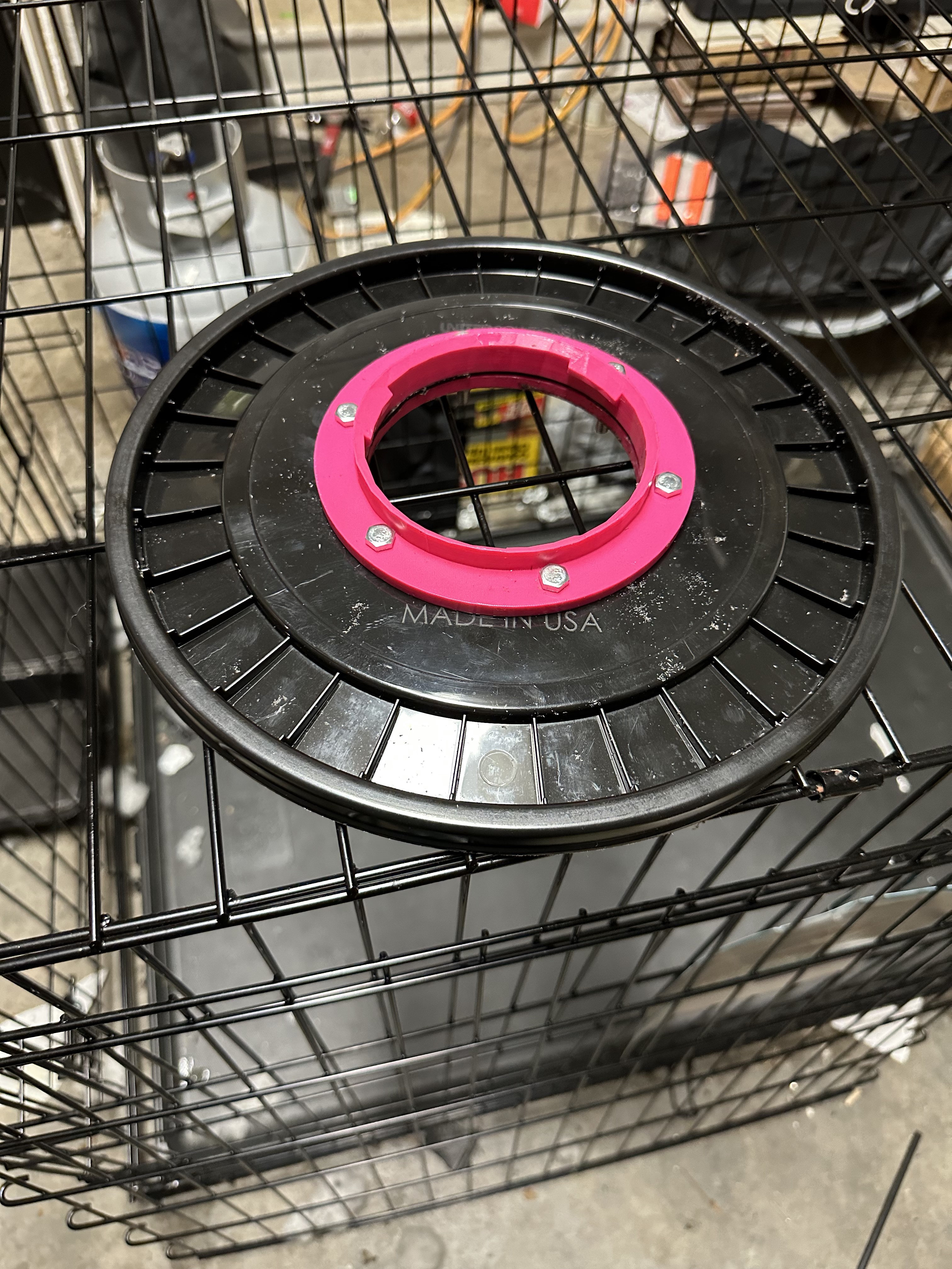 Strawberry Tower Bulkhead Mounting Ring