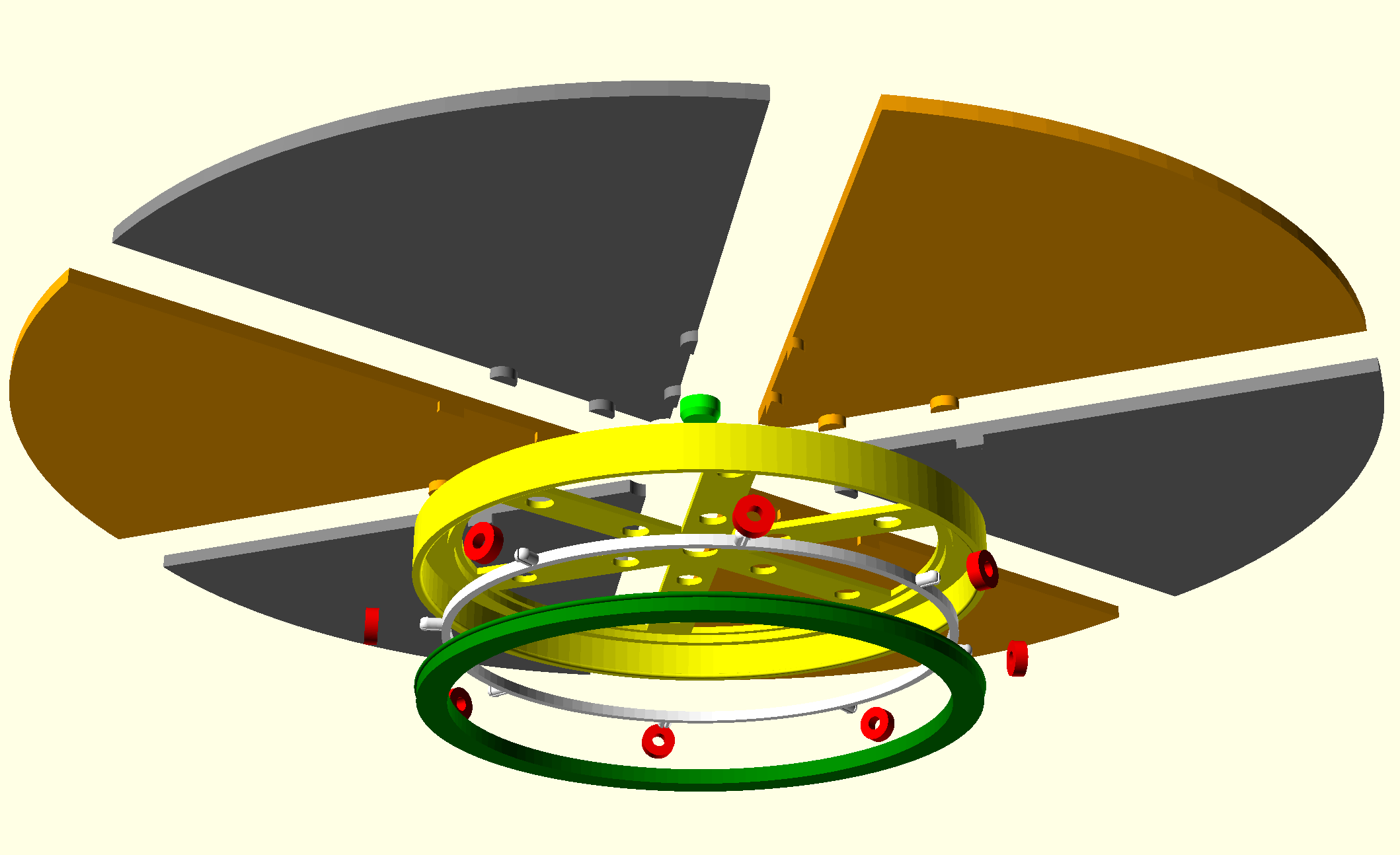 Lazy Susan Large Spool Holder By Codemer Download Free Stl Model 1447