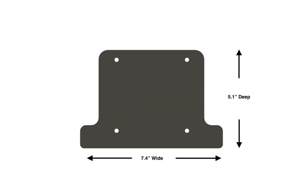 Miniatura 6 do modelo 3D Wasatch Pixels Advanced Eight Controller Mount / PSU Mount