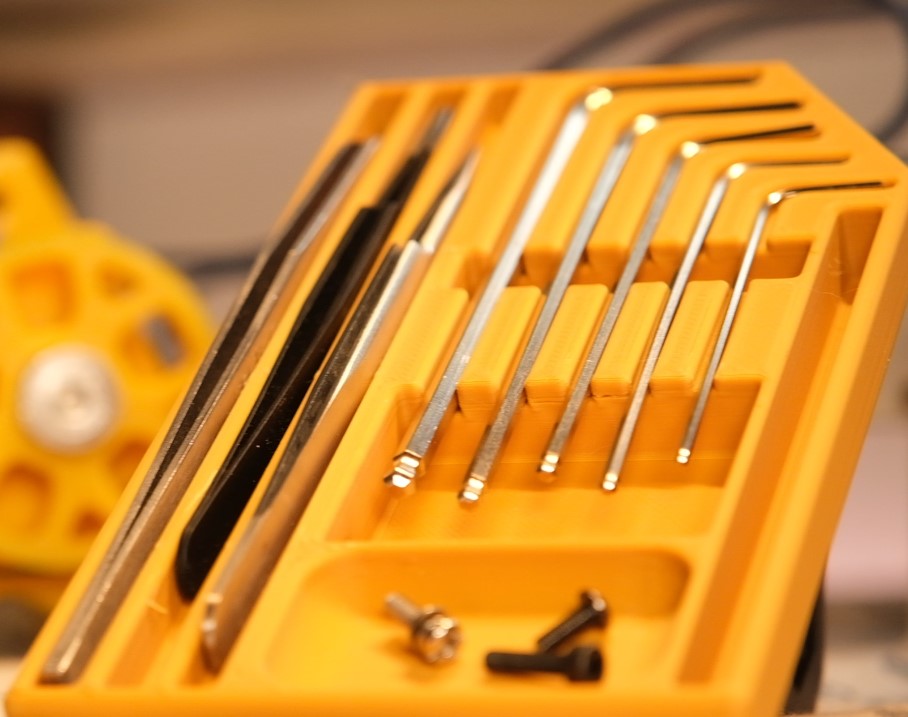 Magnetic Storage Box for Hex Wrenches